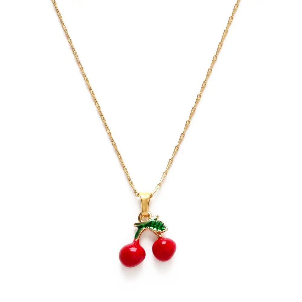 Cherry Necklace - The Riviera Towel Company