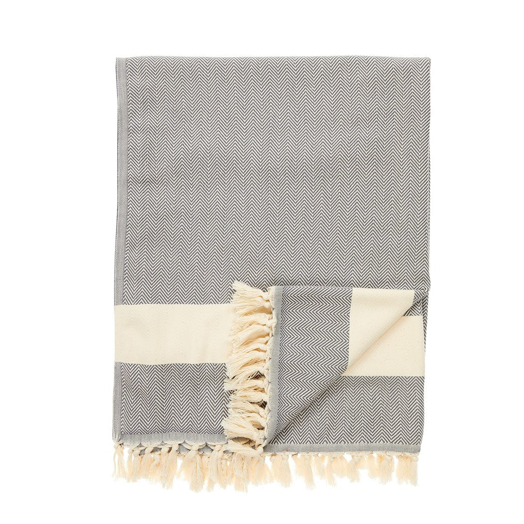 Chevron Blanket - The Riviera Towel Company