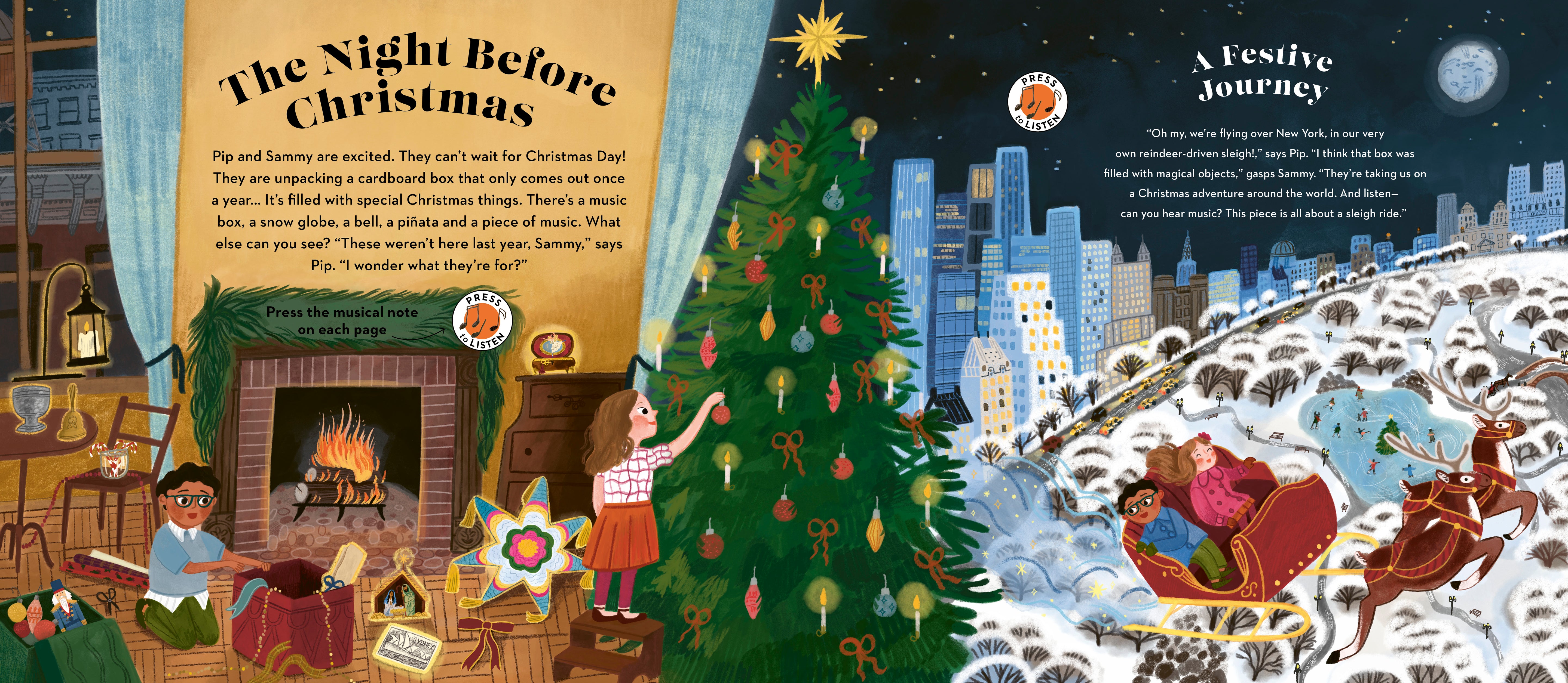 LISTEN TO THE MUSIC AT CHRISTMAS