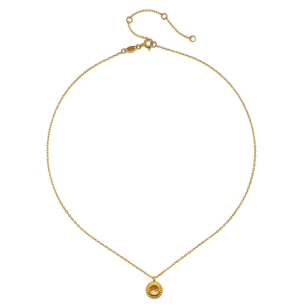 Citrine Holiday Necklace