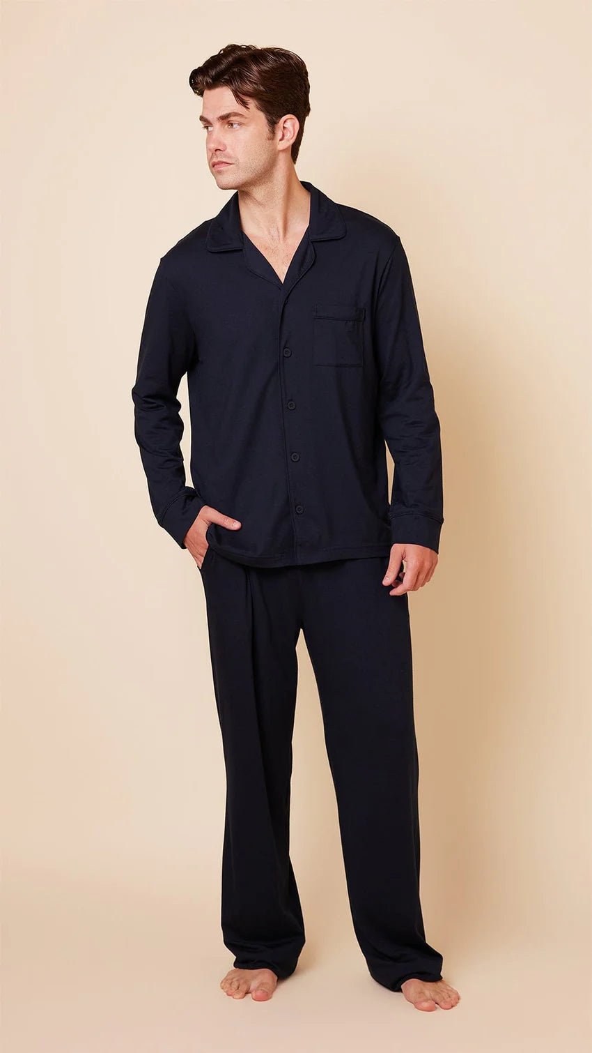 Classic Men's Pima Knit Pajama - The Riviera Towel Company