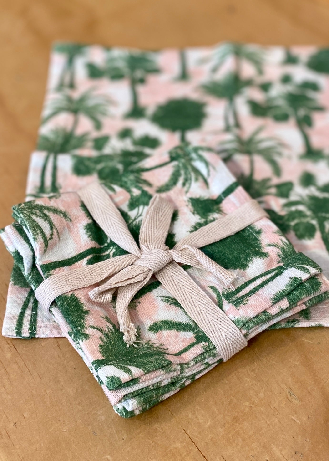 Cocktail Napkins Tropical Set of 4 - The Riviera Towel Company