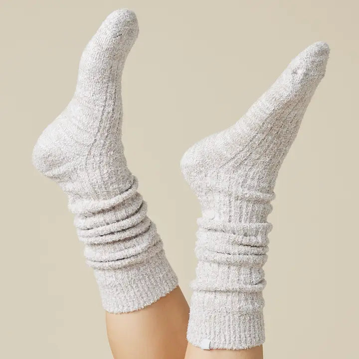 Slouchy Marshmallow Socks, view 2