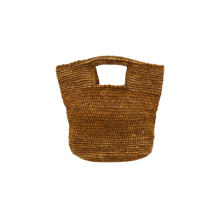 Mini Concon Crochet Straw Basket