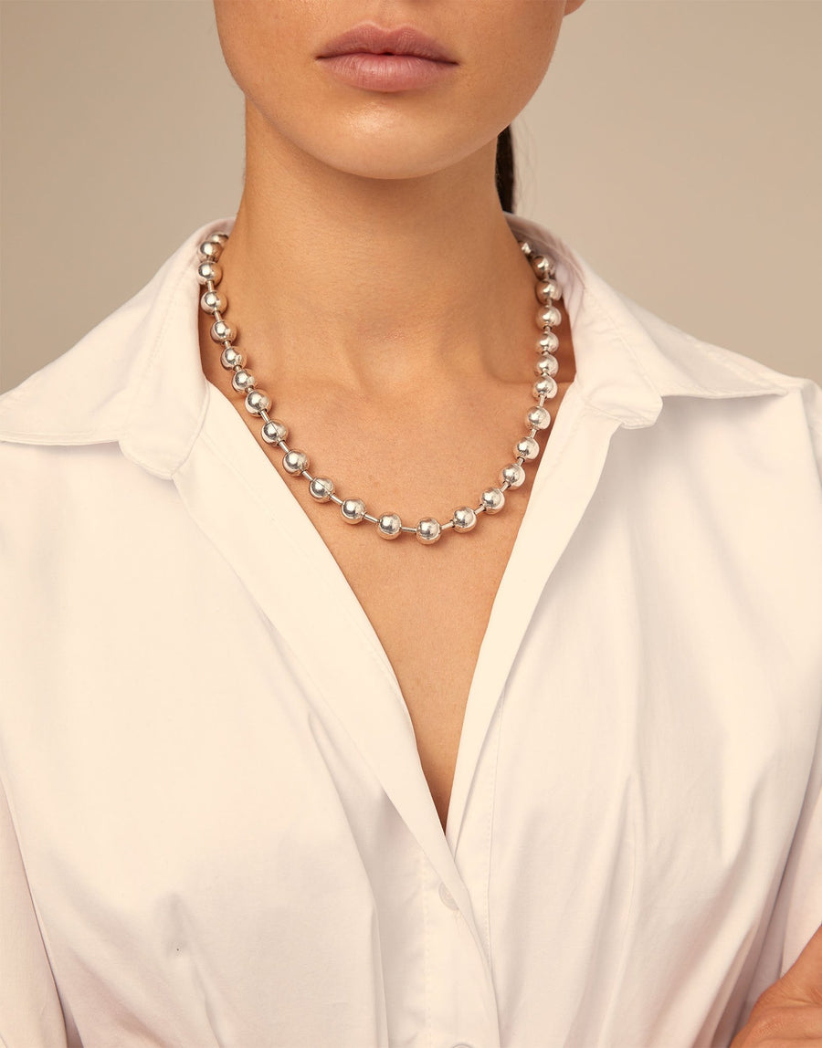 Copito de Nieve Necklace - The Riviera Towel Company, styled