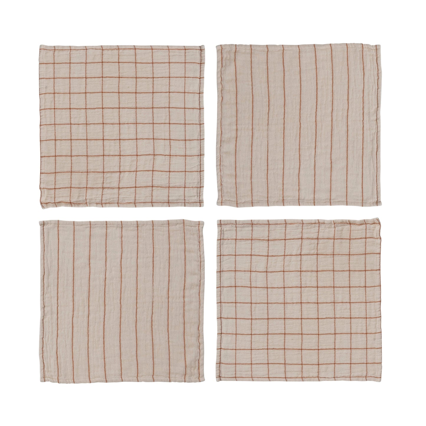 Cotton Double Cloth Napkins, Set of 4 - The Riviera Towel Company