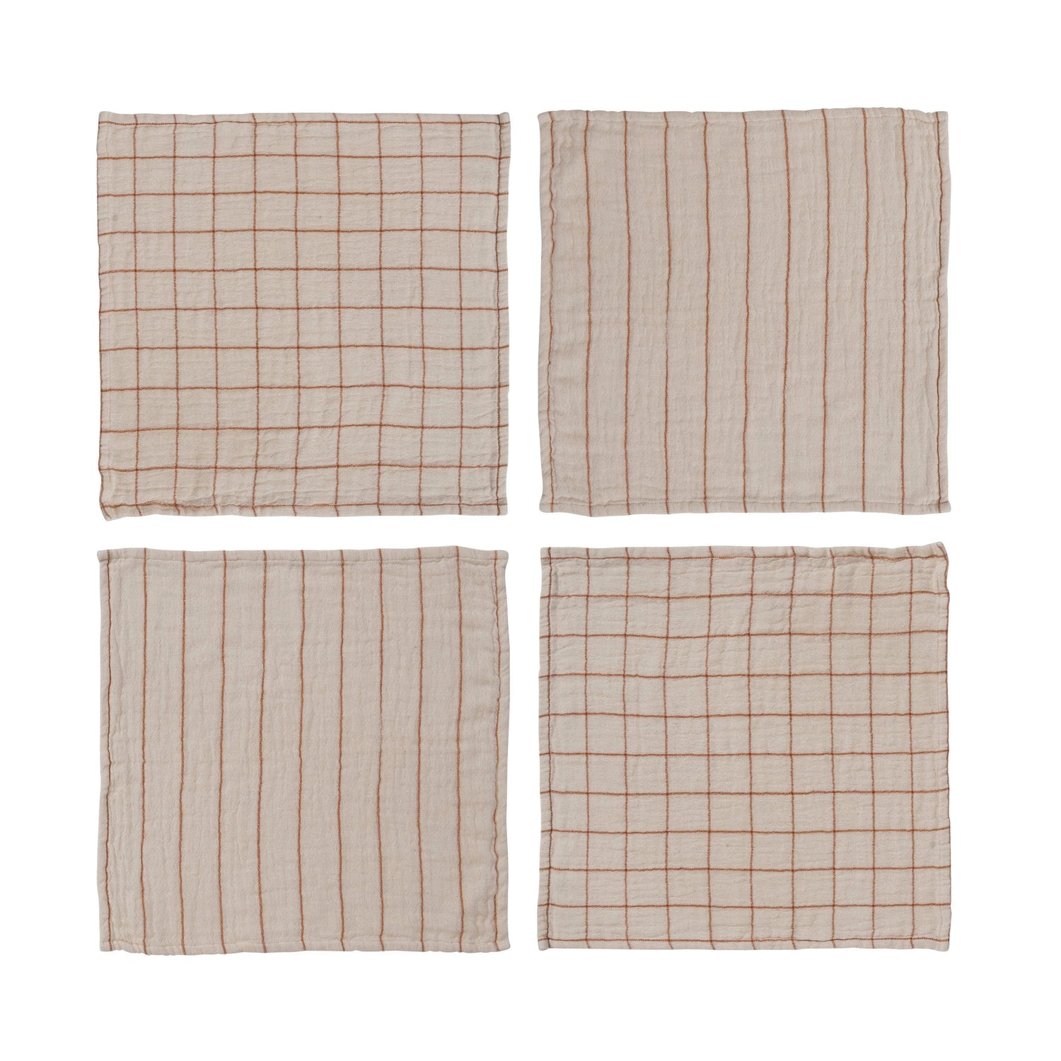 Cotton Double Cloth Napkins, Set of 4 - The Riviera Towel Company