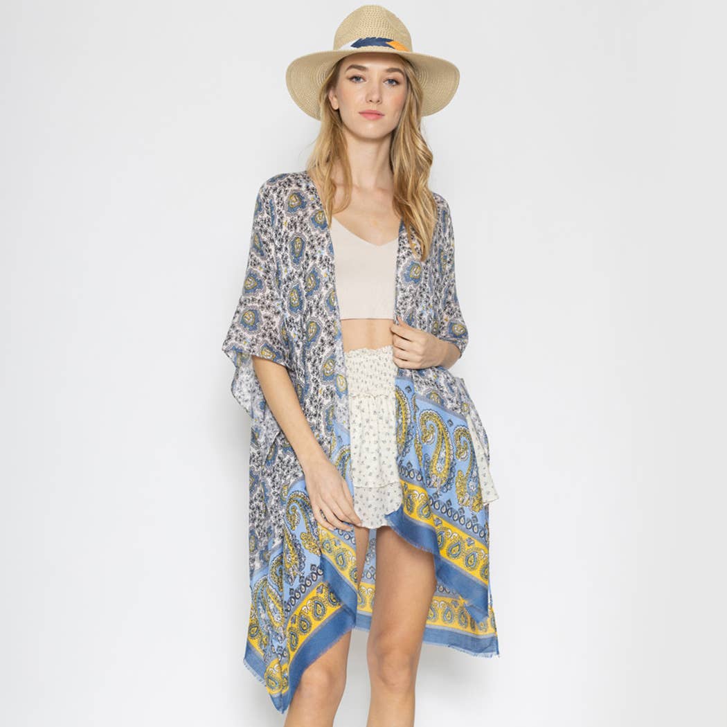 Cover - Up Kimono - The Riviera Towel Company