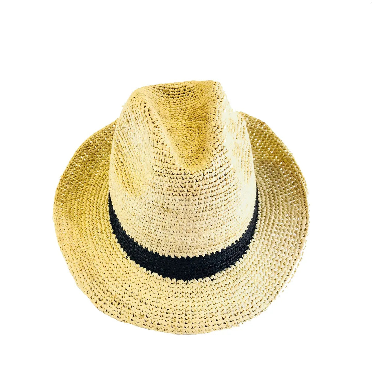 Crochet Fedora - The Riviera Towel Company
