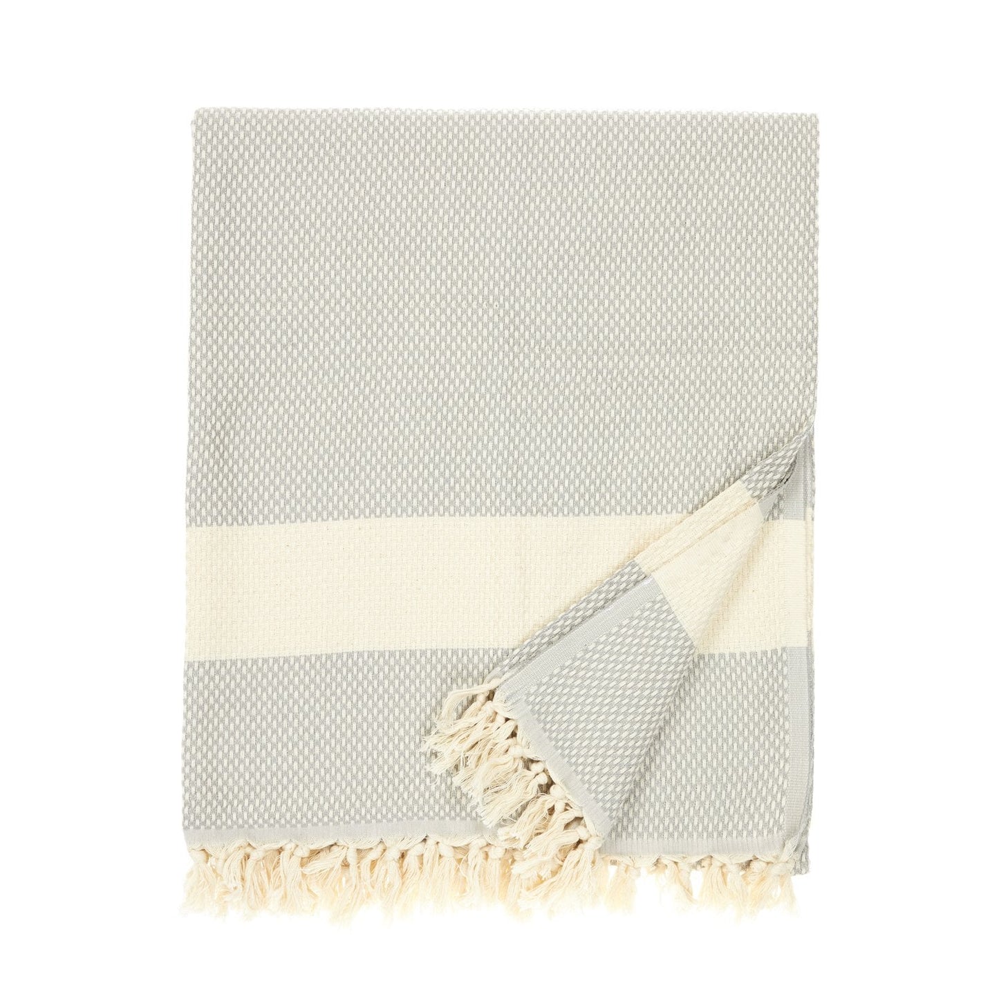 Cross Hatch Warm Woven Blankets - The Riviera Towel Company