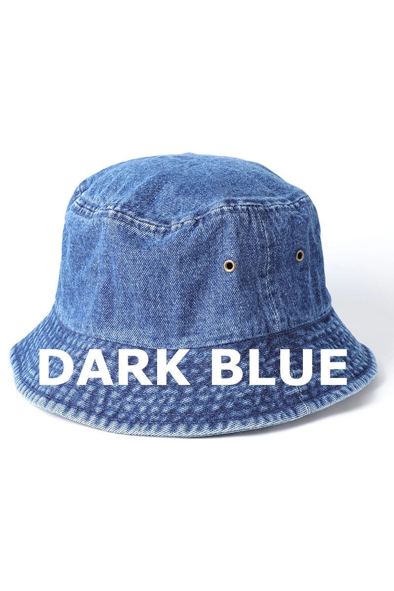 Denim Bucket Safari Boonie Hat