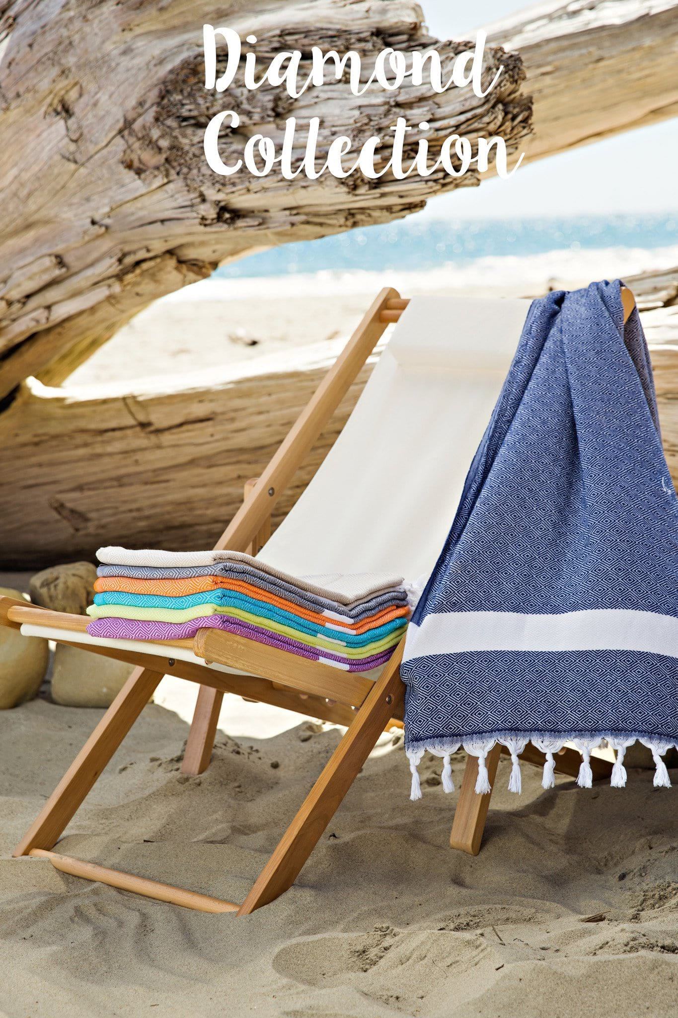 Diamond Turkish Towel - The Riviera Towel Company