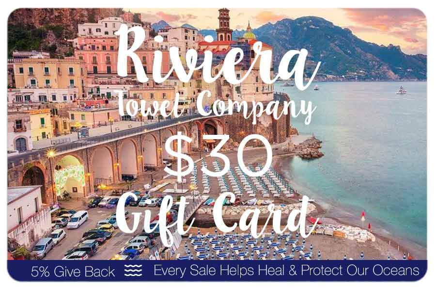 Digital Gift Cards $10 - $1000 - The Riviera Towel Company