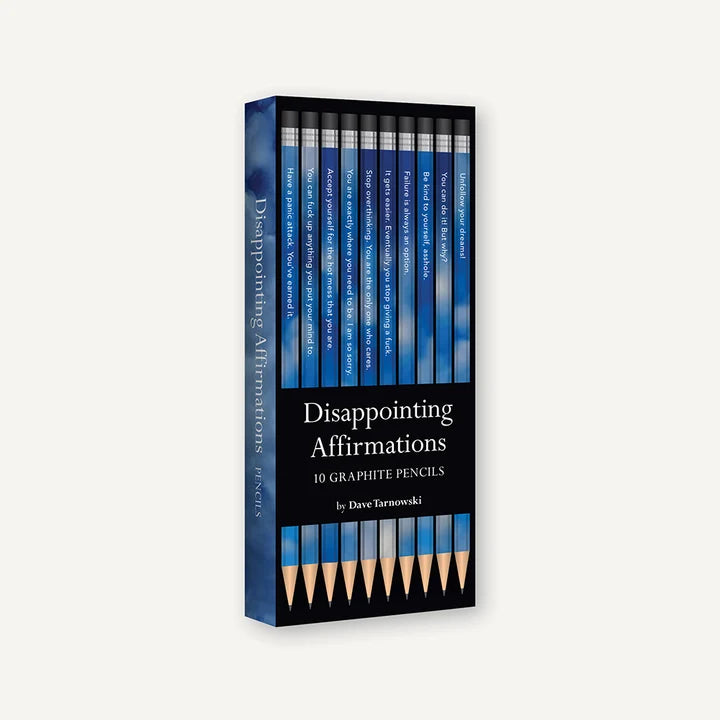 Disappointing Affirmations Pencils, view 2, styled