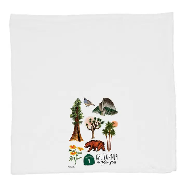 Doodles Tea Towel