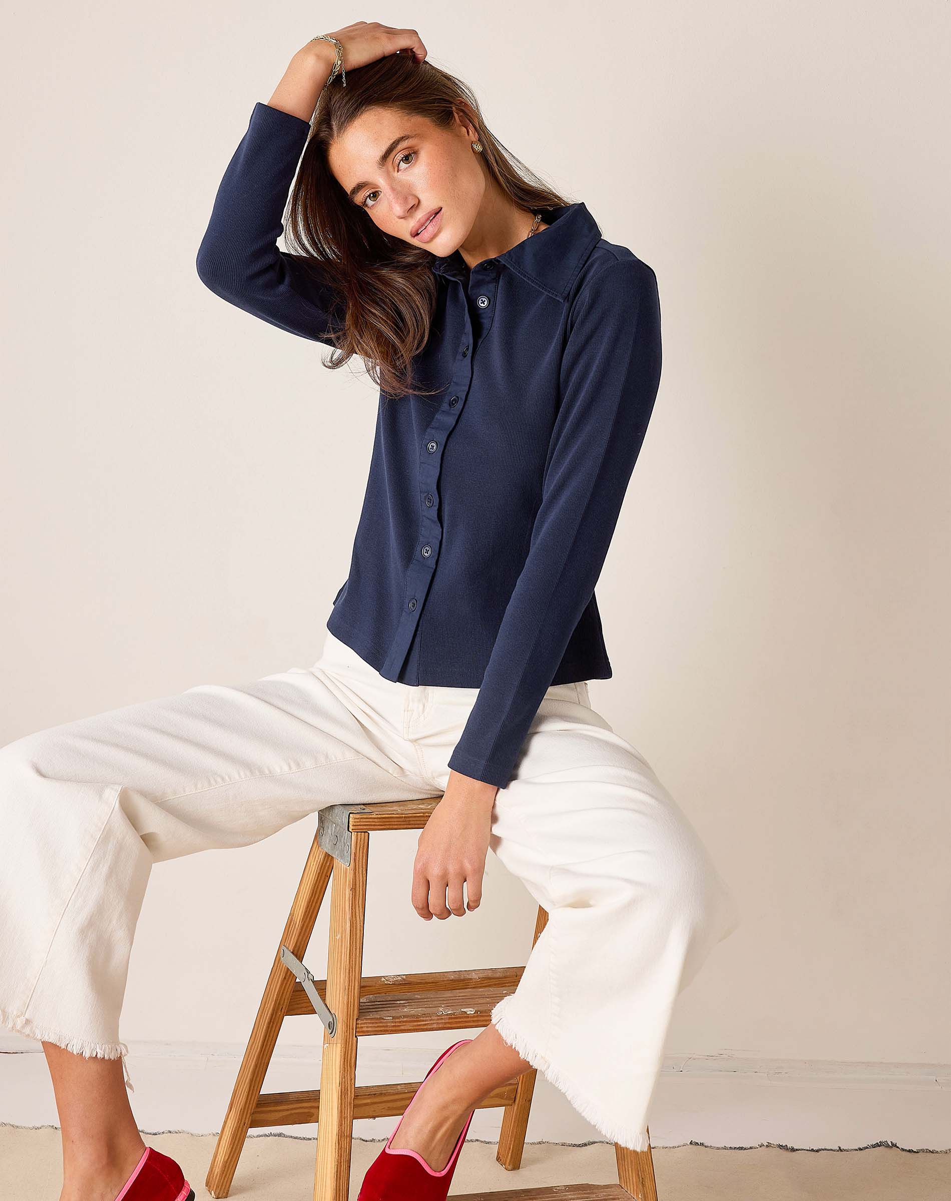 Earhart Ribbed Oxford
