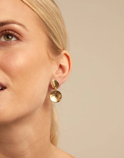 Escamas Earrings - The Riviera Towel Company