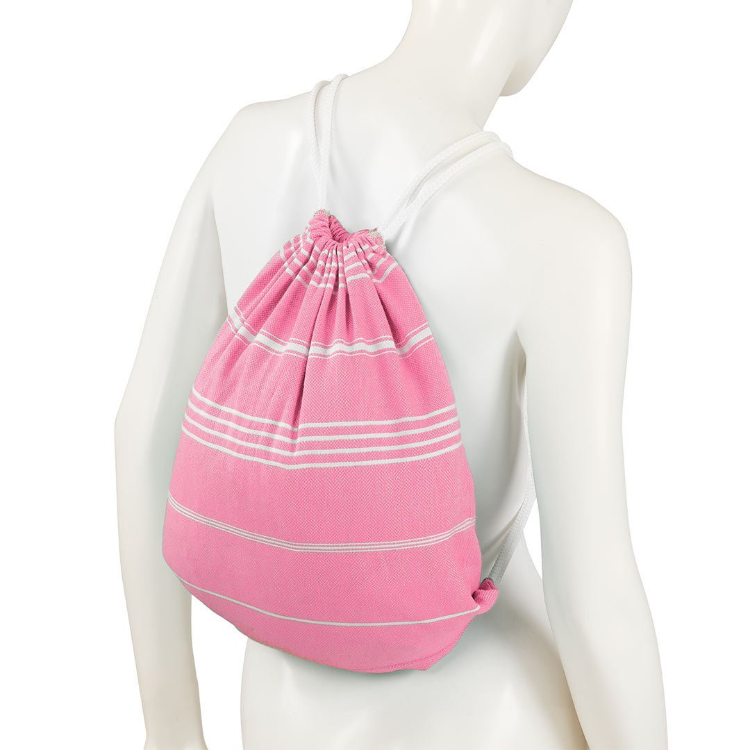 Essential Drawstring Beach Bag - More Colors - The Riviera Towel Company