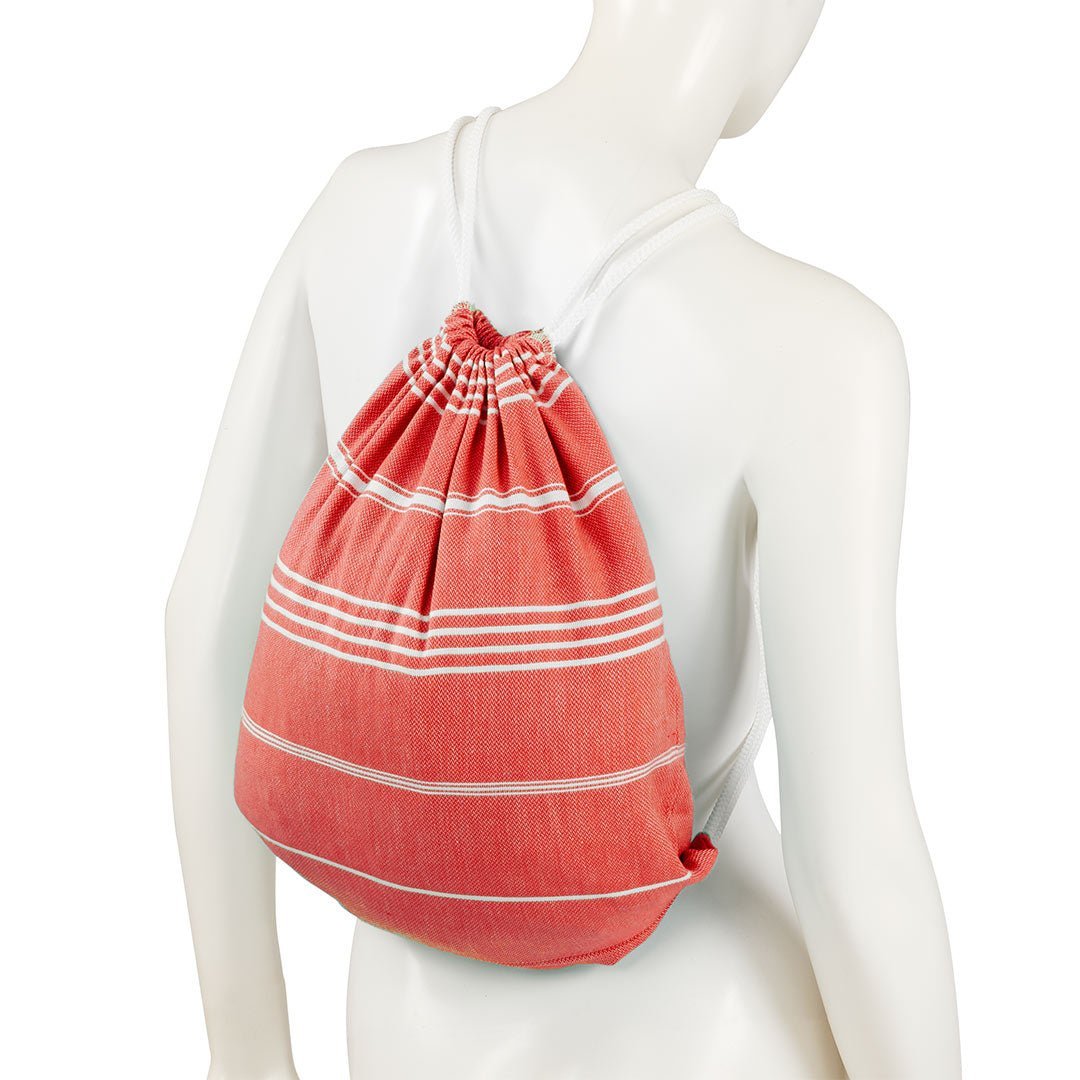 Essential Drawstring Beach Bag - More Colors - The Riviera Towel Company