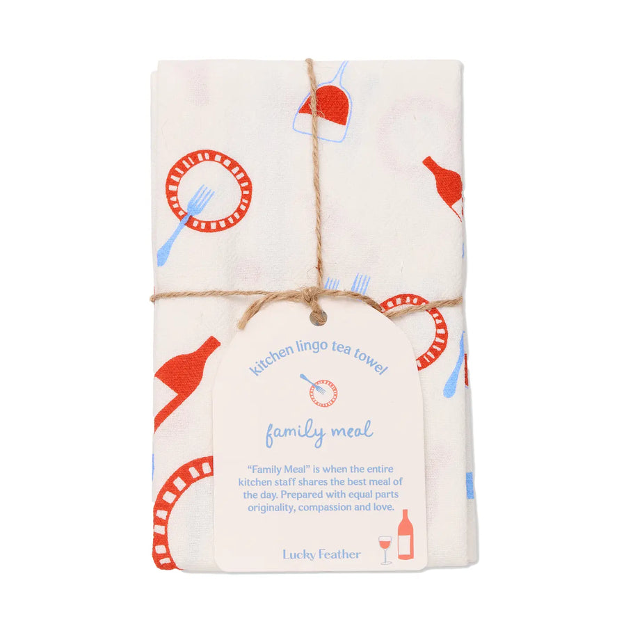 Kitchen Lingo Tea Towel