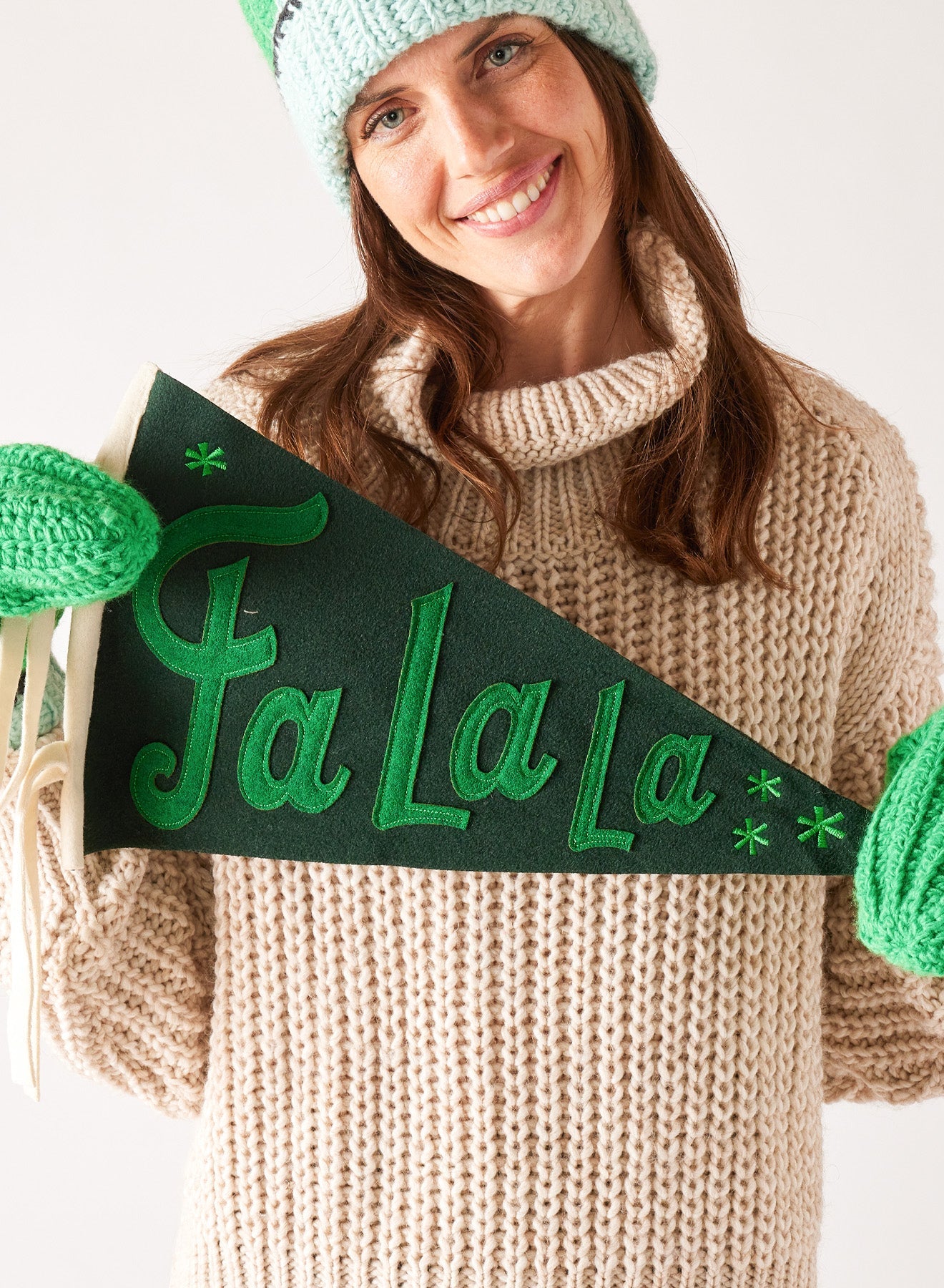 Felt Holiday Pennant - The Riviera Towel Company