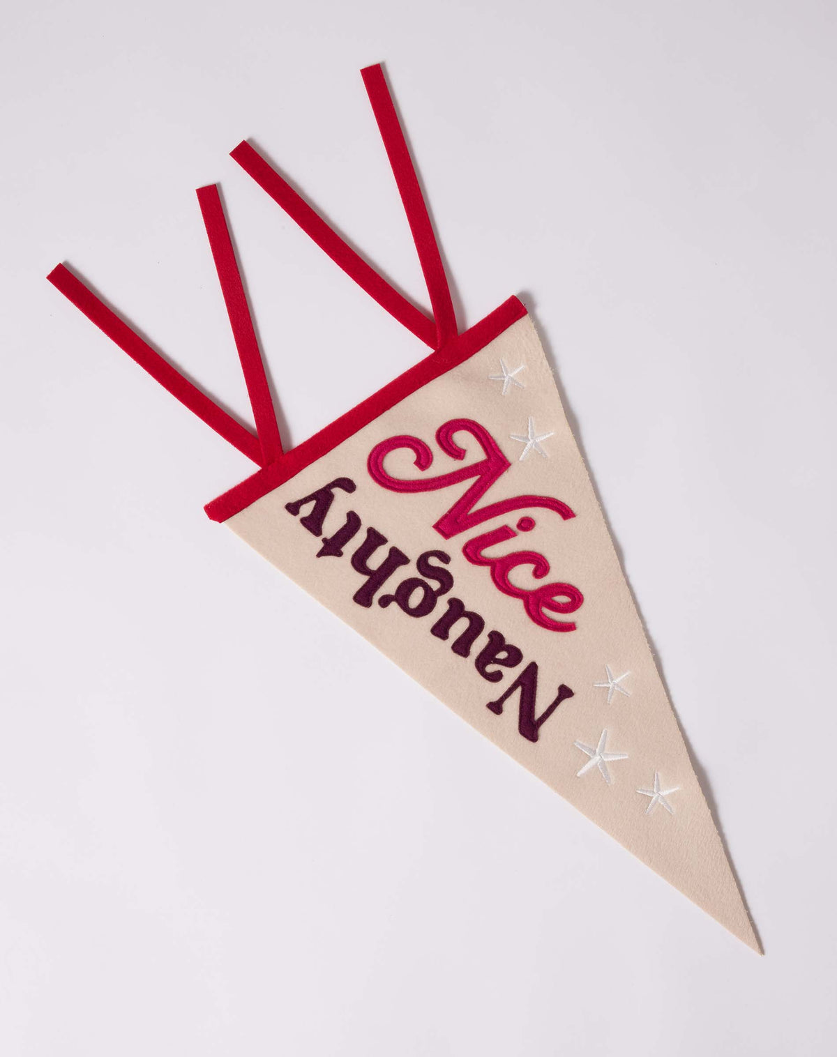 Felt Holiday Pennant, view 5