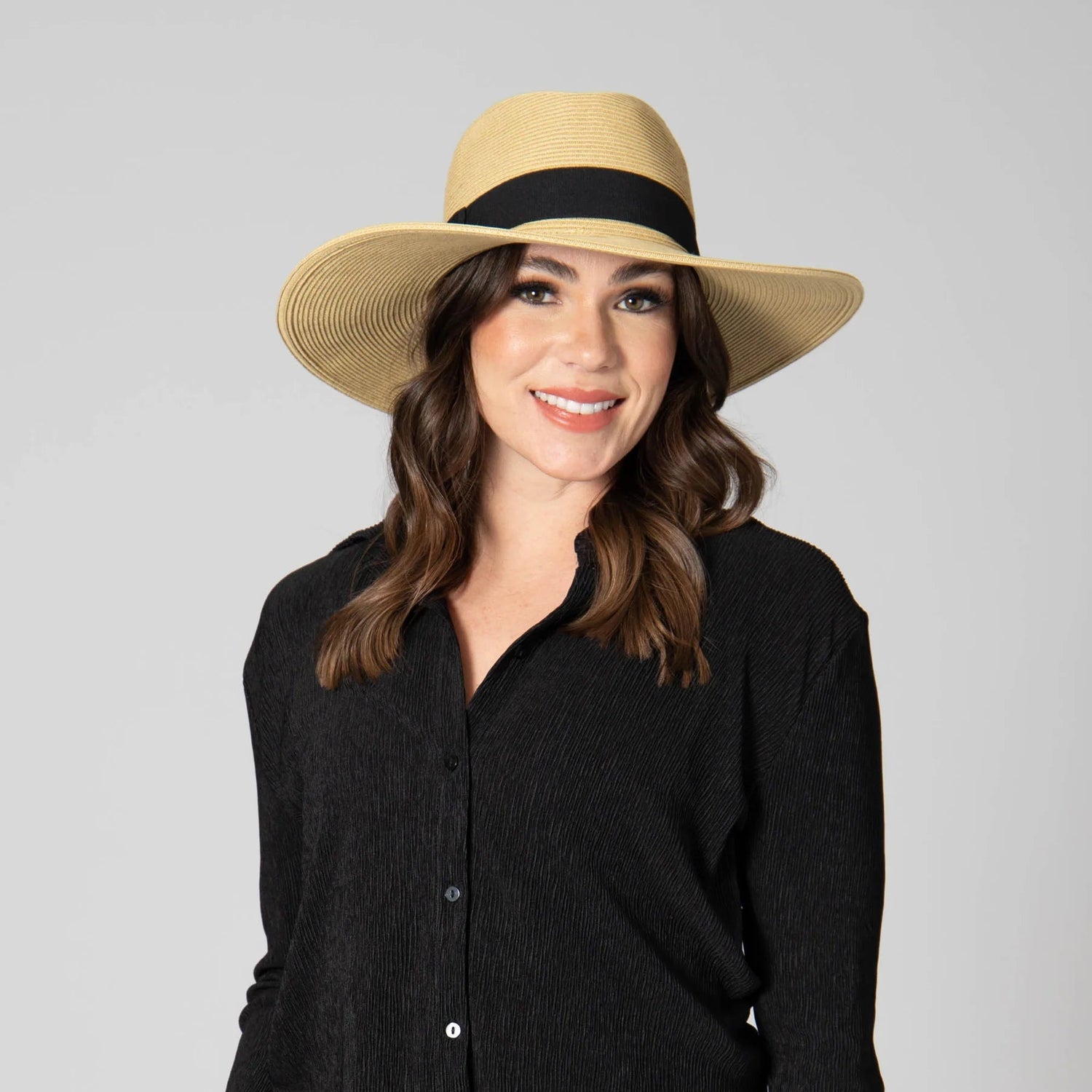 Fine Ultrabraid Wide Brim Fedora - The Riviera Towel Company