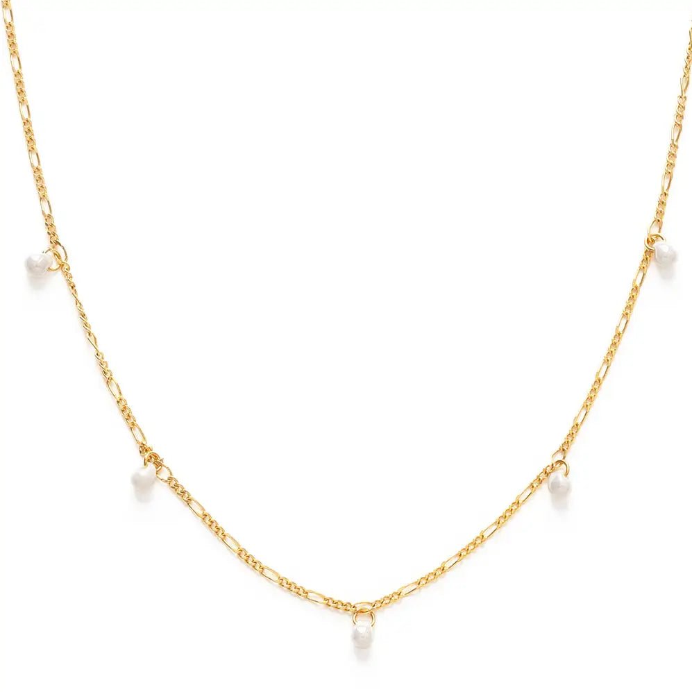 Five Graces - Pearl Necklace - The Riviera Towel Company