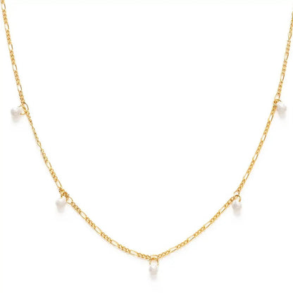 Five Graces - Pearl Necklace - The Riviera Towel Company