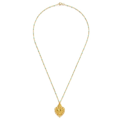 Flame of Love Necklace - The Riviera Towel Company