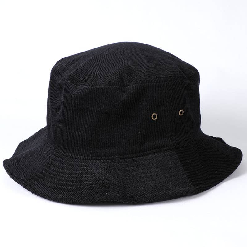 Foldable Corduroy Bucket Hat - The Riviera Towel Company