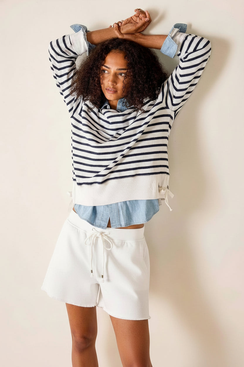 Frenchie Shorts, view 2, styled