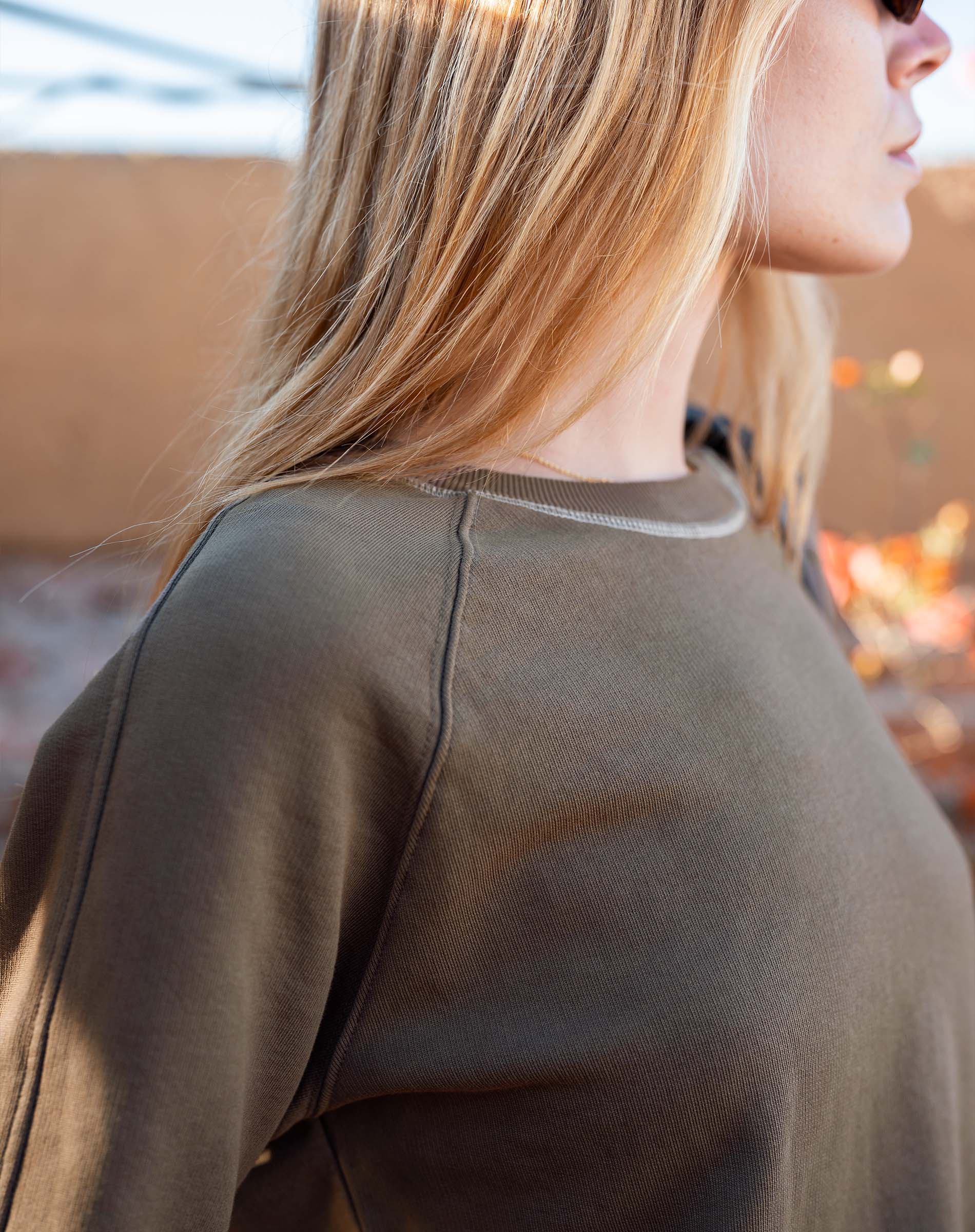 Frenchie Tie Side Sweatshirt