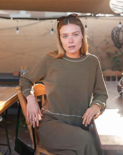 Frenchie Tie Side Sweatshirt, view 4