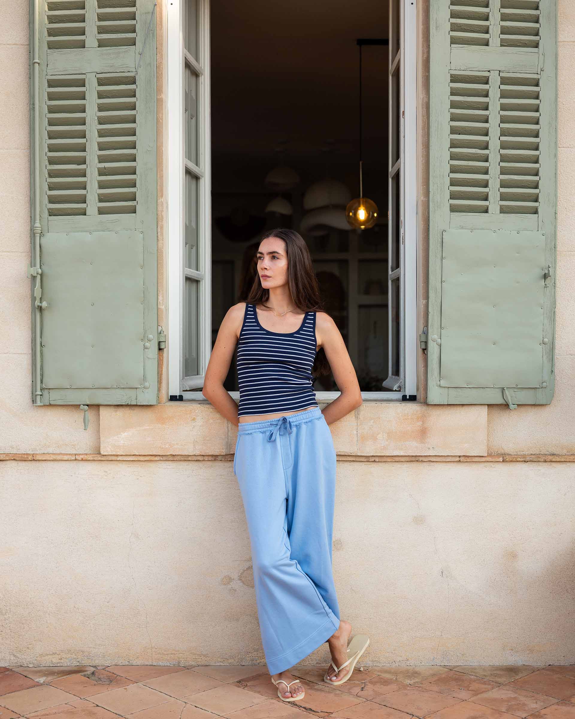 Frenchie Wide Leg Pant