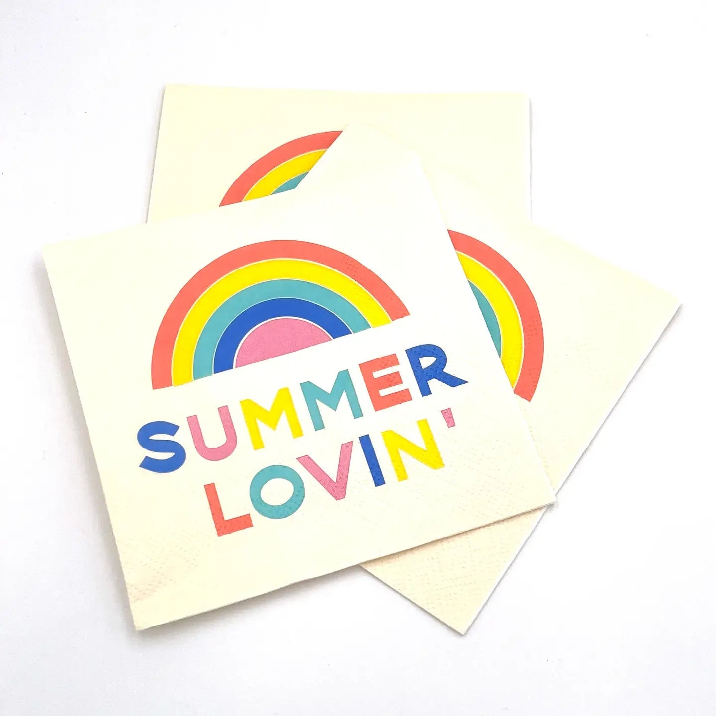 Funny Cocktail Napkins - Summer Lovin - The Riviera Towel Company