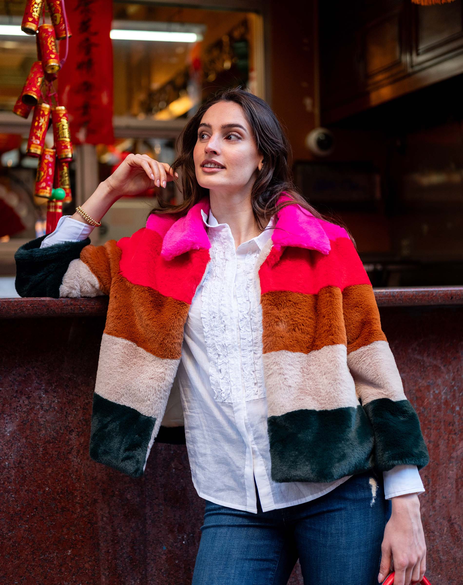 Gigi Reversible Fur Jacket