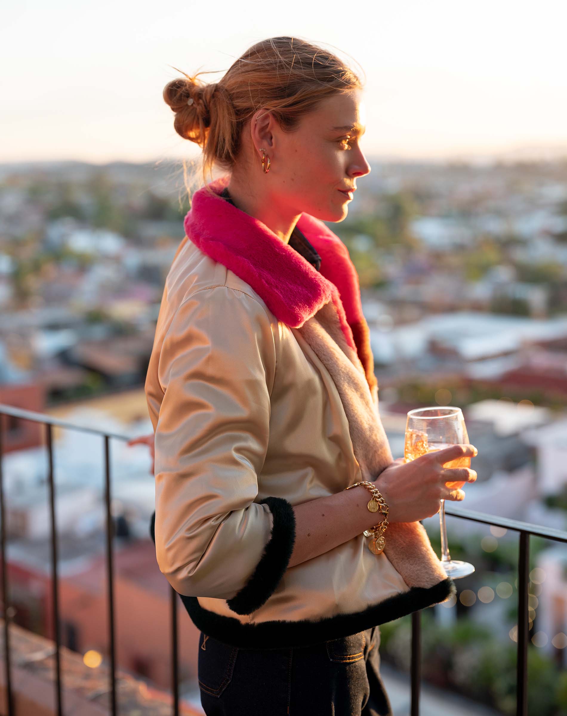 Gigi Reversible Fur Jacket