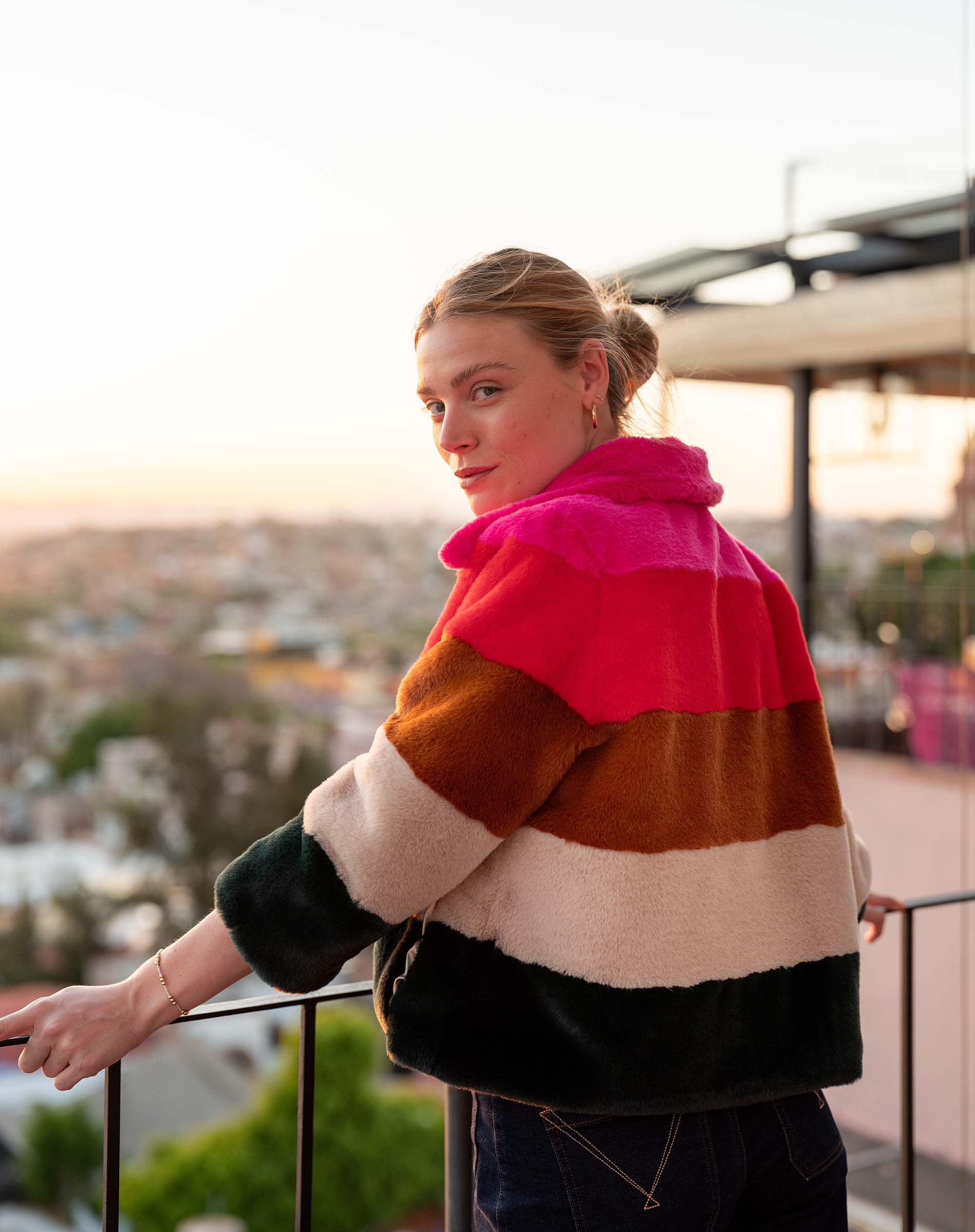 Gigi Reversible Fur Jacket