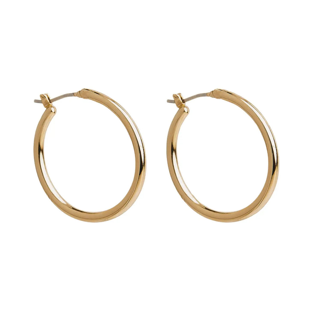 Gold Halo Hoops