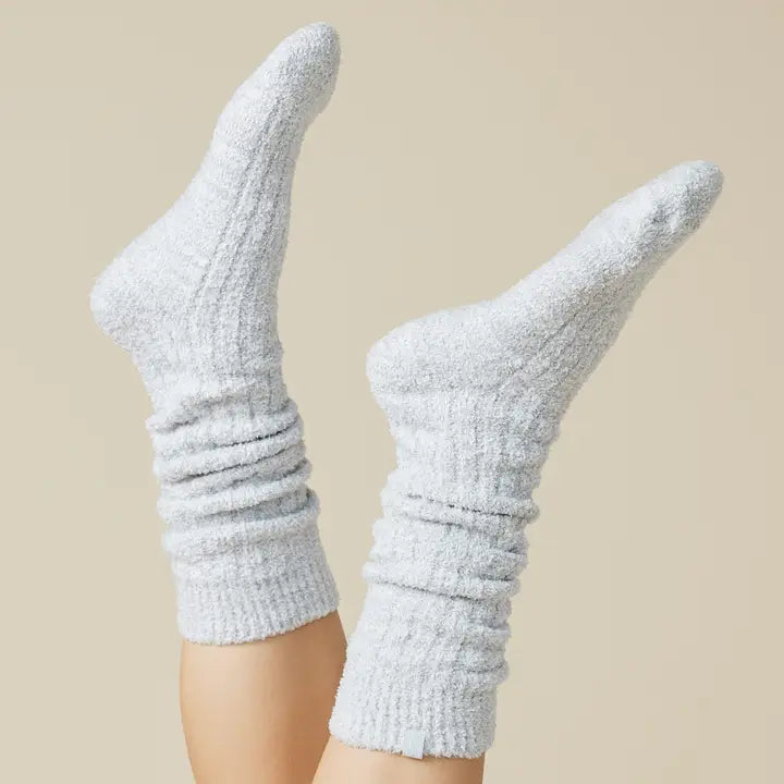 Slouchy Marshmallow Socks