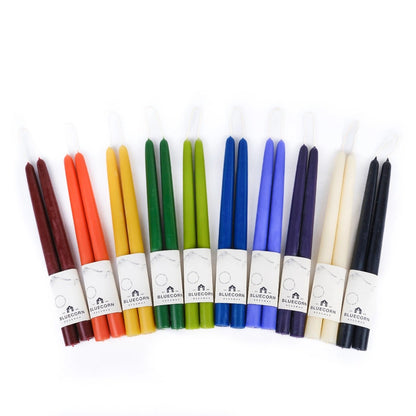 Hand - Dipped Beeswax Taper Set - The Riviera Towel Company