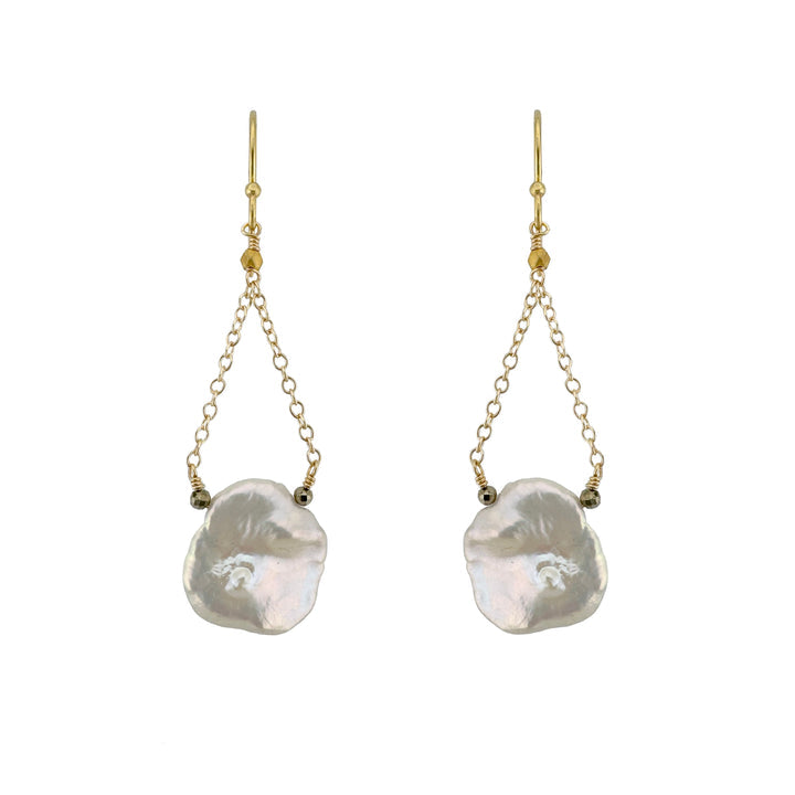 Hanging Pearl Earrings