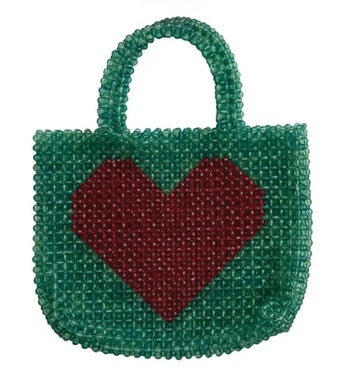 Acrylic Beaded Handbag