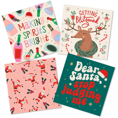 Holiday Cocktail Napkins - The Riviera Towel Company