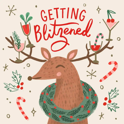 Holiday Cocktail Napkins - The Riviera Towel Company