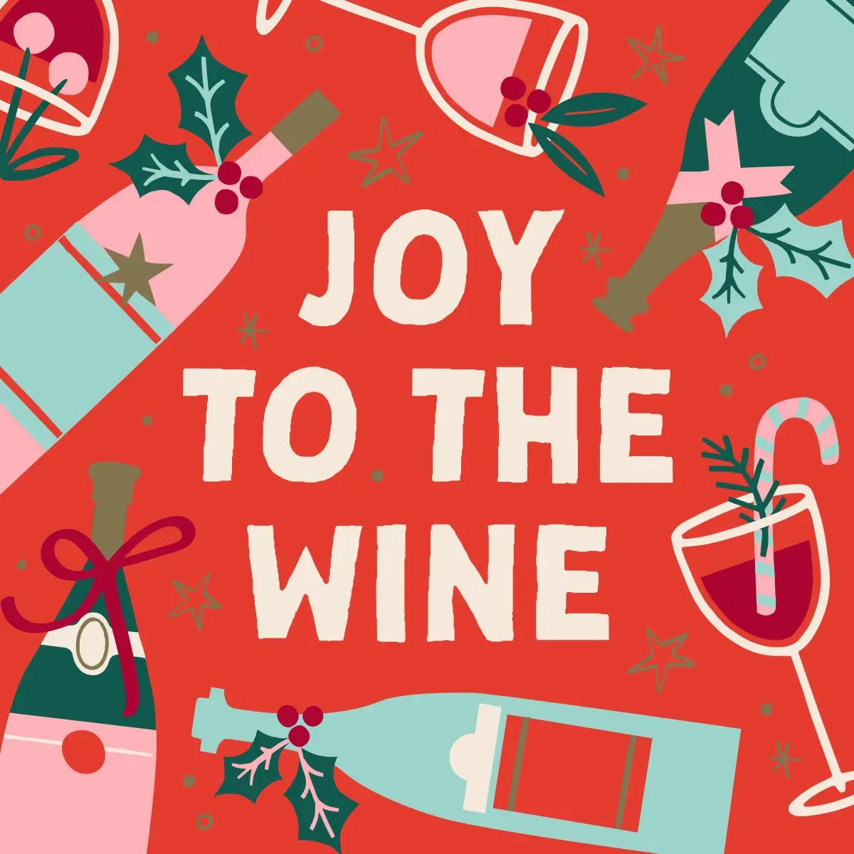 Holiday Cocktail Napkins - The Riviera Towel Company