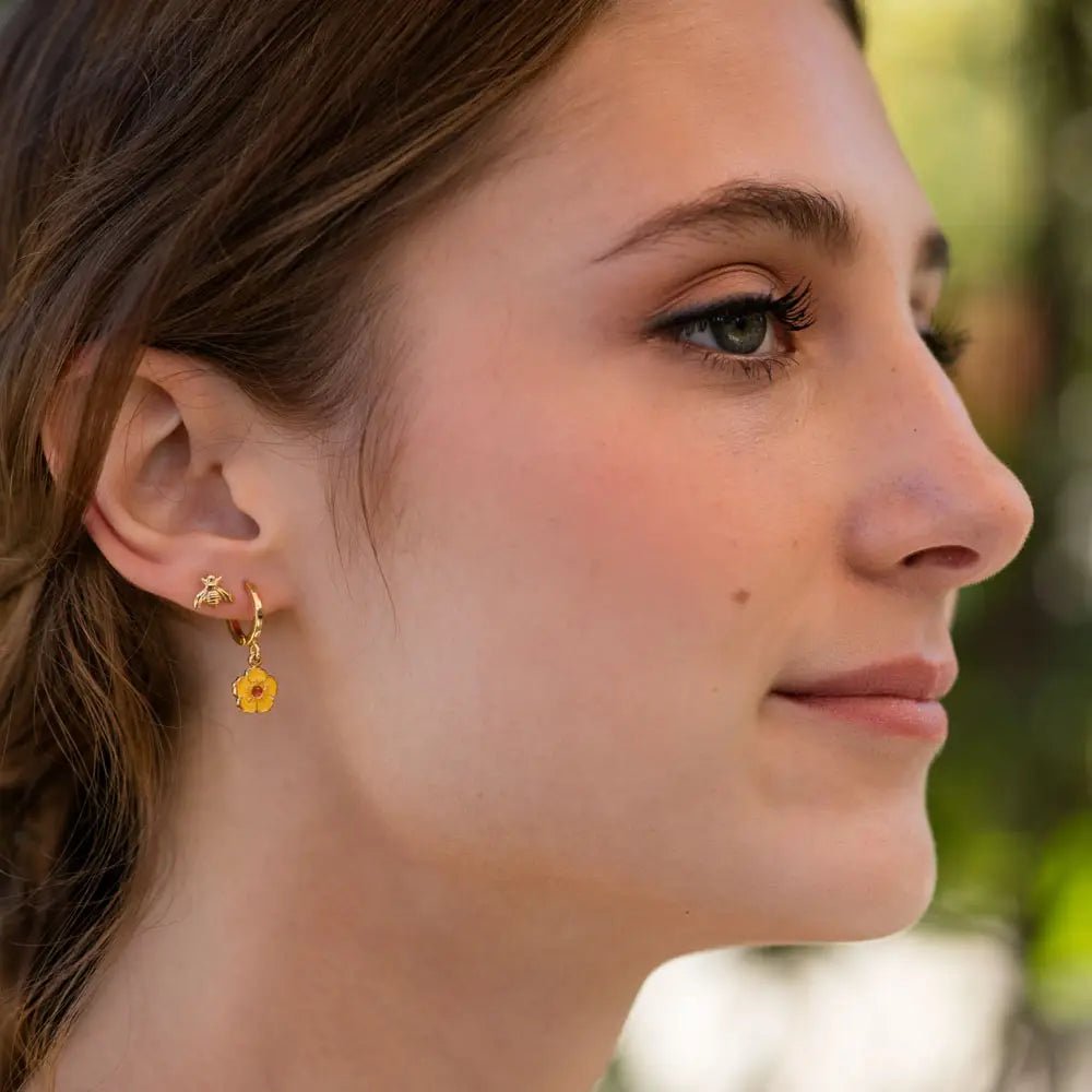 Honey Bee Studs - The Riviera Towel Company