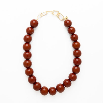 Iris Large Bead Necklace, view 7