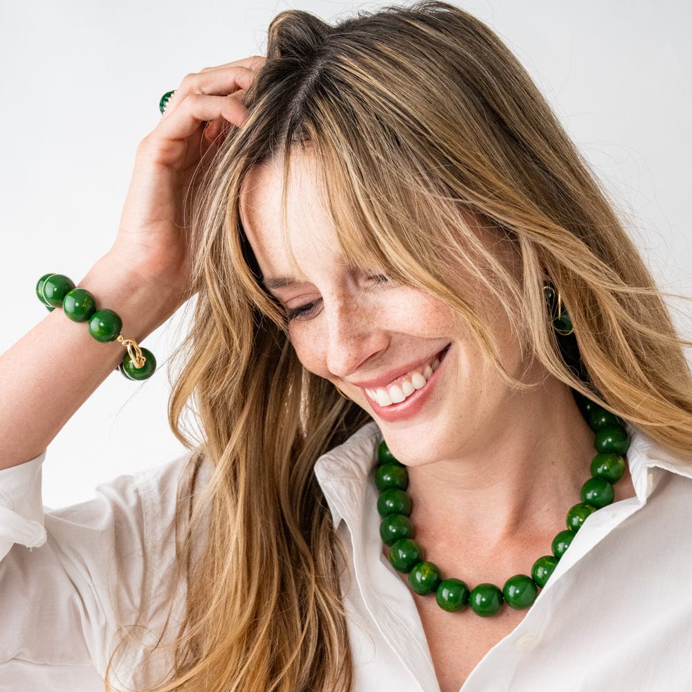 Iris Large Bead Necklace